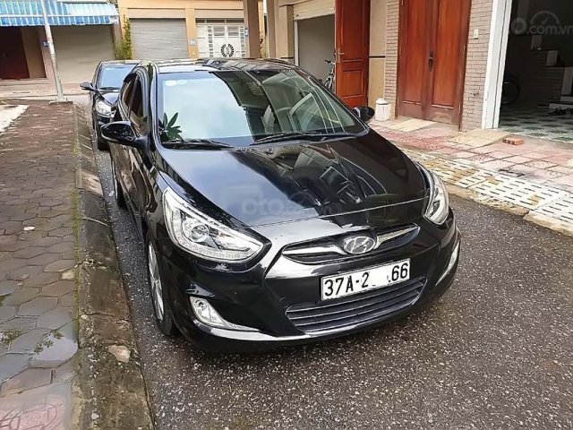 Bán Hyundai Accent Blue đời 2013, màu đen, nhập khẩu  0