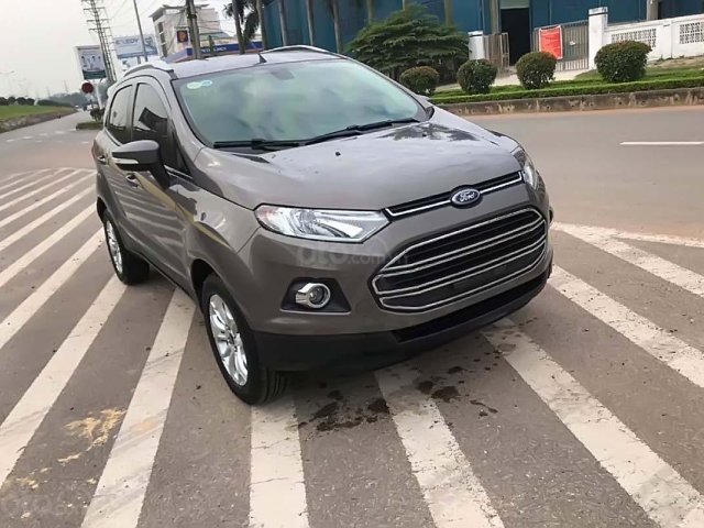 Cần bán lại xe Ford EcoSport 1.5L AT đời 2017, màu nâu, số tự động0