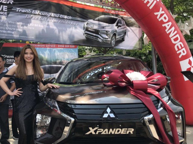 Trả góp 0% + Tặng tiền mặt ngay khi mua xe Mitsubishi Xpander 1.5L - AT đời 2019, màu nâu, nhập khẩu0