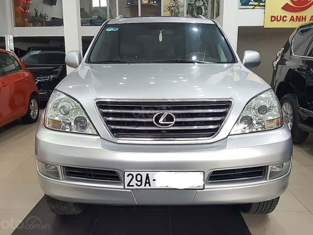 Cần bán gấp Lexus GX 470 sản xuất năm 2008, màu bạc, nhập khẩu