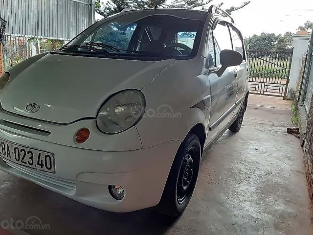 Bán xe Daewoo Matiz SE 0.8 MT đời 2008, màu trắng như mới0