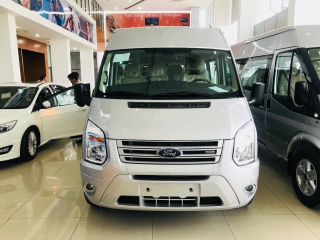 Ford Transit 2019, xả kho cuối năm - KH tiền mặt + phụ kiện hấp dẫn, chỉ cần 165tr tiền xe0