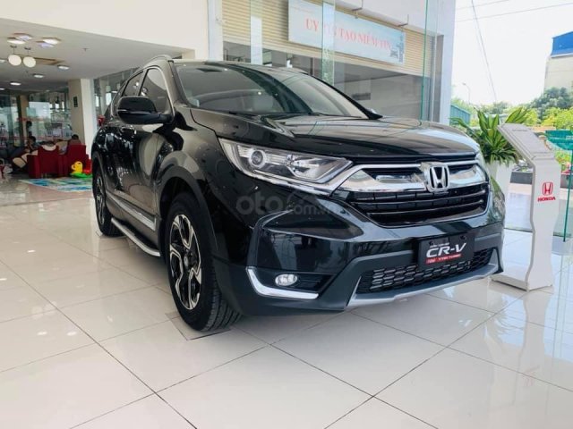 Honda ô tô Long Biên - Giảm giá sốc khi mua chiếc  Honda CR V 1.5G 2019, màu đen, nhập khẩu 