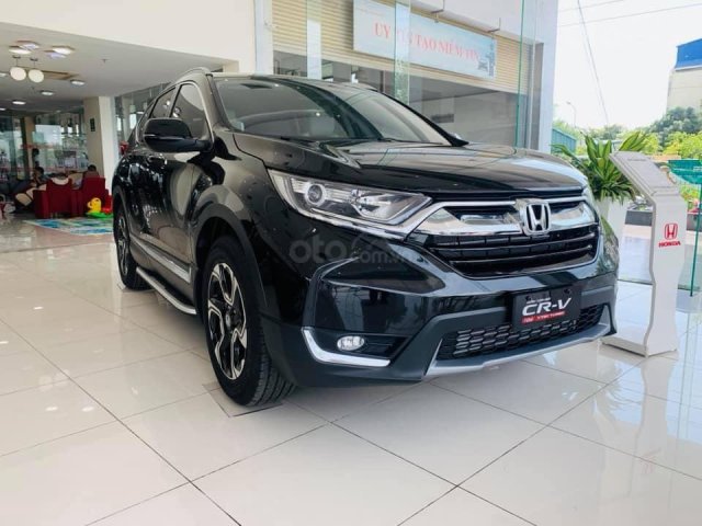 Cần bán Honda CR V bản E tiêu chuẩn đời 2019, màu đen, nhập khẩu