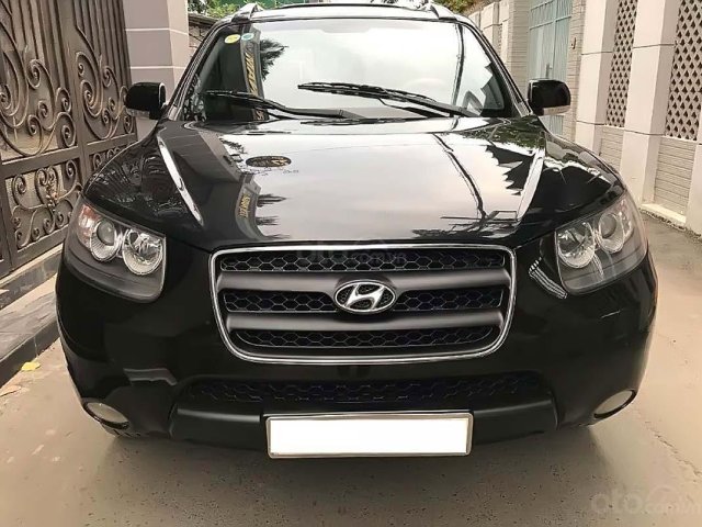 Bán ô tô Hyundai Santa Fe MT năm sản xuất 2009, màu đen, nhập khẩu số sàn, giá 353tr0