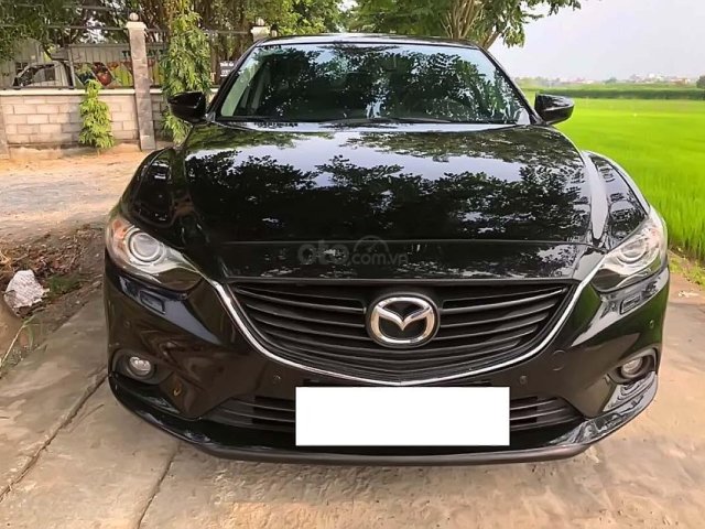 Bán Mazda 6 2.5 năm sản xuất 2014, màu đen, xe gia đình, giá chỉ 610 triệu