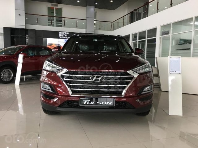 Hyundai Hà Đông bán nhanh Hyundai Tucson 1.6 turbo đời 2019, màu đỏ, giá cực cạnh tranh0