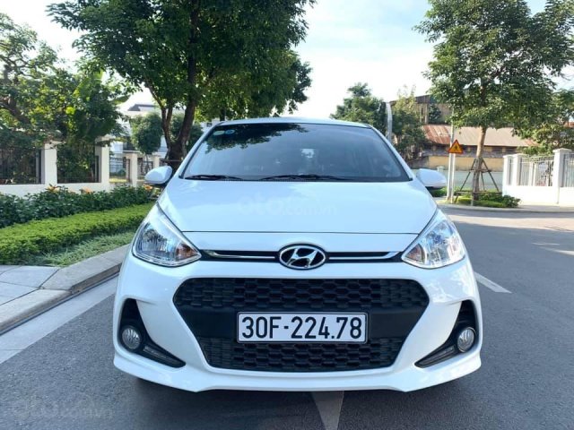 Bán xe Hyundai Grand i10 1.2 sản xuất 2018, màu trắng - Liên hệ 09795361680