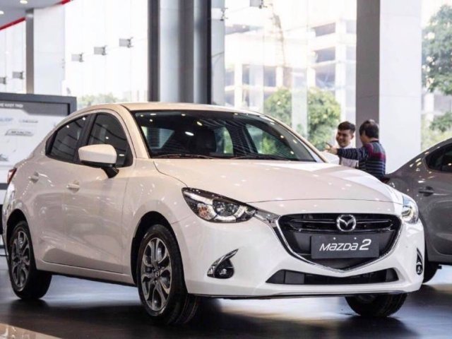 Bán Mazda 2 luxury năm 2019, màu trắng, nhập khẩu nguyên chiếc, giá chỉ 534 triệu