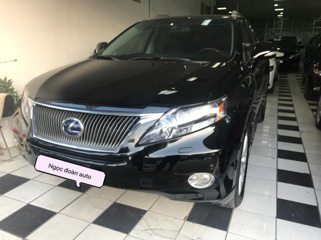 Bán ô tô Lexus RX 450h Hybrid, đời 2010, màu đen, nhập khẩu