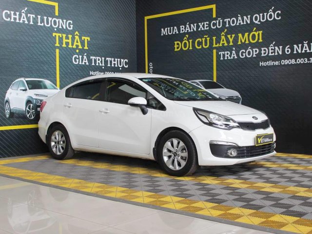 Bán Kia Rio 1.4AT 2016, xe màu trắng, cực đẹp0