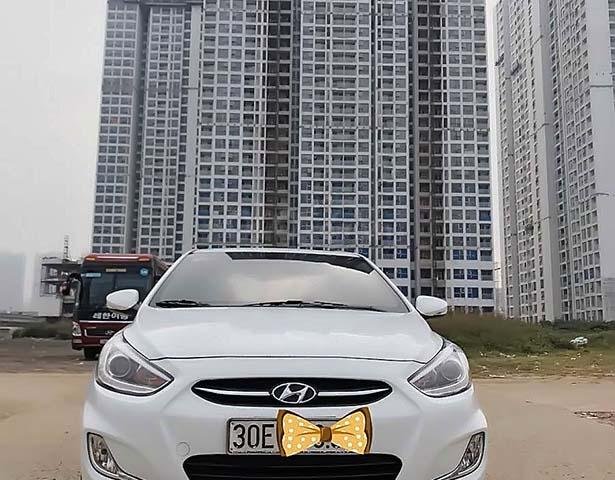 Bán Hyundai Accent 1.4 AT 2016, màu trắng, nhập khẩu Hàn Quốc  