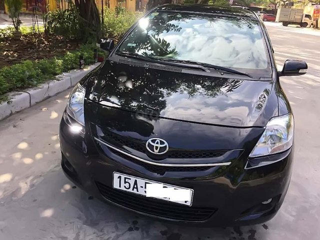 Bán xe Toyota Vios 1.5E đời 2009, màu đen, chính chủ0