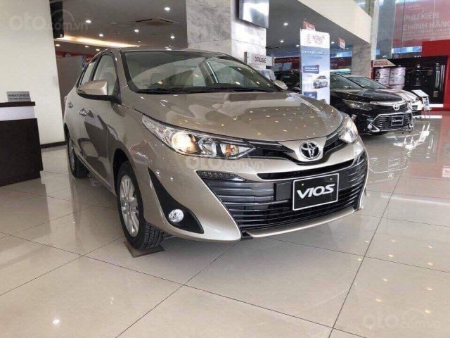Toyota Đà Nẵng - Cần bán chiếc Toyota Vios 1.5E đời 2019, màu nâu - Có sẵn xe - Giao nhanh toàn quốc