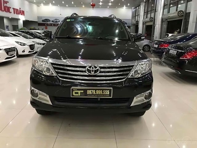 Bán Toyota Fortuner 2.7AT năm sản xuất 2012, màu đen  0