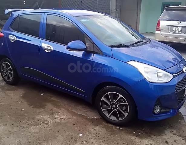 Cần bán lại xe Hyundai Grand i10 G đời 2017, màu xanh lam, giá chỉ 342 triệu0