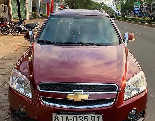 Cần bán xe Chevrolet Captiva năm sản xuất 2009, màu đỏ, 290 triệu xe còn mới lắm0