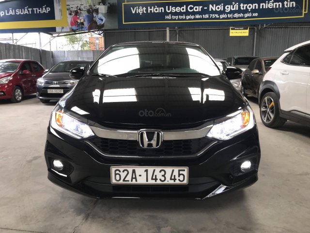 Bán Honda City top 1.5AT màu đen vip số tự động sản xuất T6/2019 mới 99%0