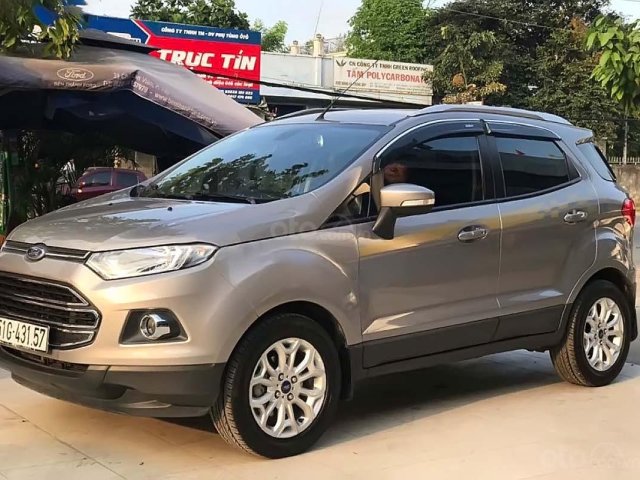 Bán Ford EcoSport Titanium sản xuất 2017, màu xám chính chủ, 528tr