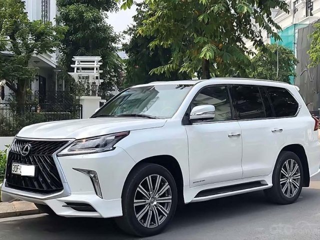 Bán ô tô Lexus LX sản xuất năm 2015, màu trắng, xe nhập chính hãng