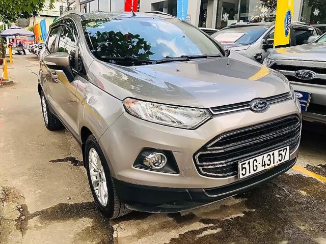 Bán xe Ford EcoSport 1.5 L Titanium năm 2017, màu xám0