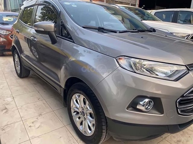 Bán xe Ford EcoSport 1.5 Titanium sản xuất 2017, màu xám chính chủ0