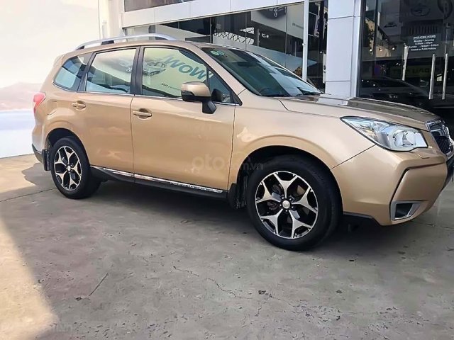 Bán Subaru Forester XT Turbo năm sản xuất 2013, màu vàng, xe nhập0