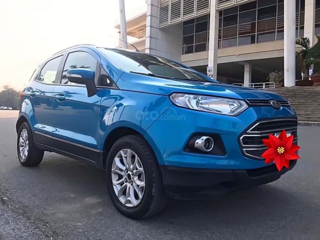 Bán Ford EcoSport Titanium 1.5 2015, màu xanh lam, nhập khẩu, chính chủ 