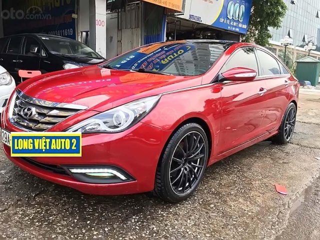 Bán Hyundai Sonata 2.0 AT 2011, màu đỏ, nhập khẩu  0