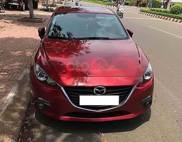 Bán Mazda 3 sản xuất 2015, màu đỏ, 550tr xe còn mới lắm0