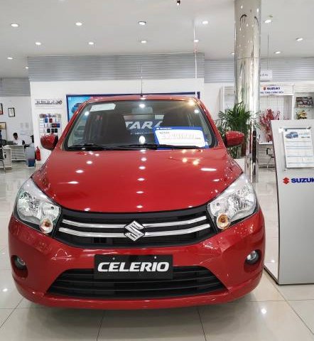 Cần bán Suzuki Celerio MT 2019, màu đỏ, giao xe miễn phí