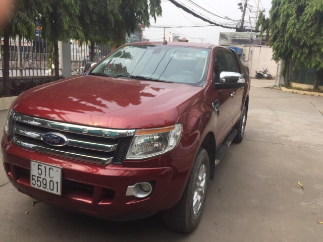 Bán xe Ford Ranger sản xuất 2014, màu đỏ