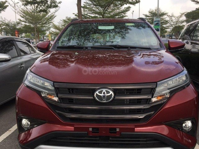 Toyota Rush 2019, mới 100% màu đỏ nhập khẩu nguyên chiếc giá chỉ 668 triệu đồng, đủ màu giao ngay