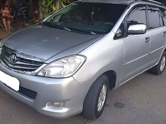 Cần bán Toyota Innova 2.0J đời 2007, màu bạc, xe gia đình 0