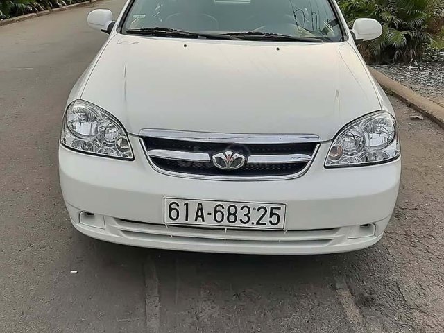 Bán Daewoo Lacetti 1.6MT năm sản xuất 2009, màu trắng, 195tr0