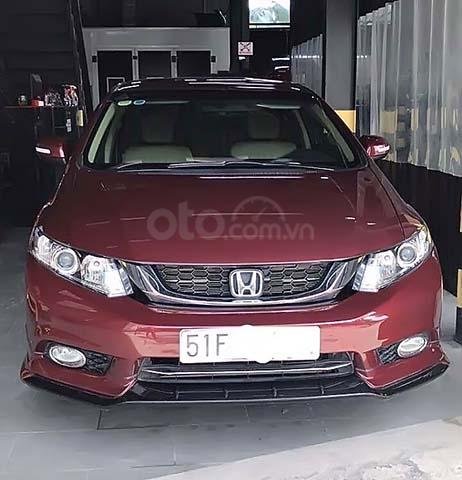 Bán xe Honda Civic 1.8AT năm sản xuất 2015, màu đỏ0