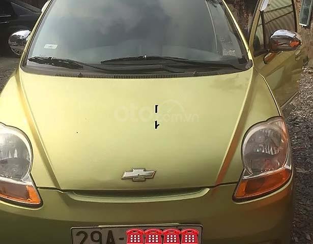 Bán ô tô Chevrolet Spark LT 0.8 AT đời 2011, màu vàng, số tự động