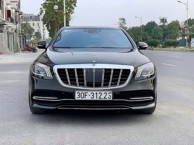 Bán xe cũ Mercedes S450 Luxury đời 2018, màu đen