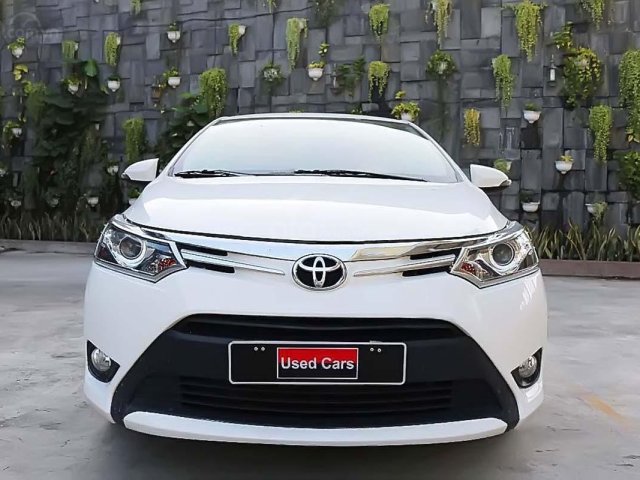 Bán Toyota Vios G AT sản xuất năm 2018, màu trắng số tự động, giá chỉ 560 triệu