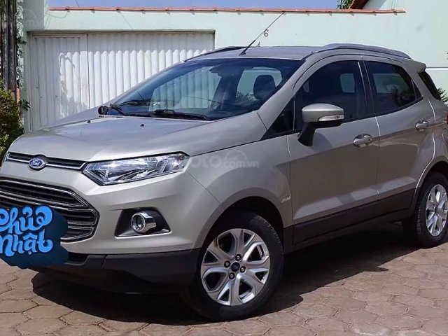 Bán Ford EcoSport Titatinum năm sản xuất 2016, màu bạc, nhập khẩu 