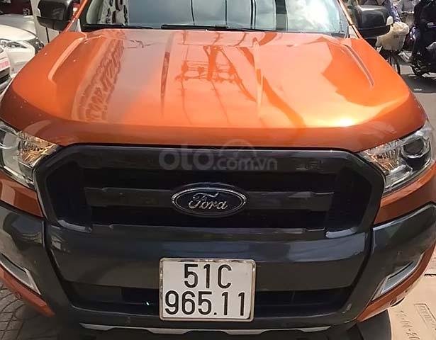 Cần bán xe Ford Ranger Wildtrak năm sản xuất 2017, xe nhập0