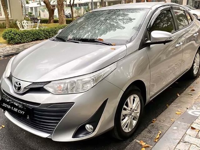 Bán Toyota Vios 1.5E CVT sản xuất 2018, màu bạc, số tự động 