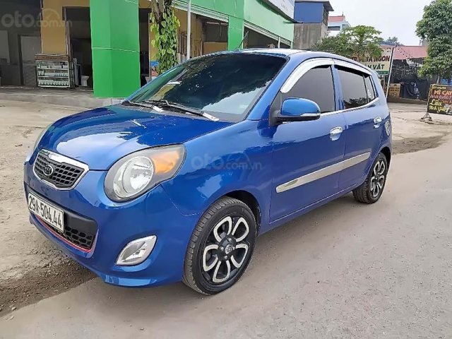 Bán xe Kia Morning SLX 1.0 MT 2009, màu xanh lam, nhập khẩu  0