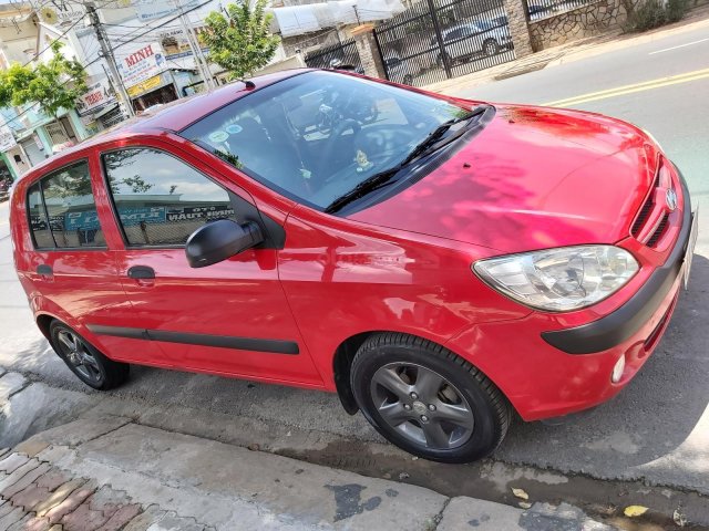 Bán Hyundai Getz máy 1.4AT, xe nhập từ Trung Đông, hàng hiếm màu đỏ, sx cuối 2008, số tự động, zin đẹp, Full option