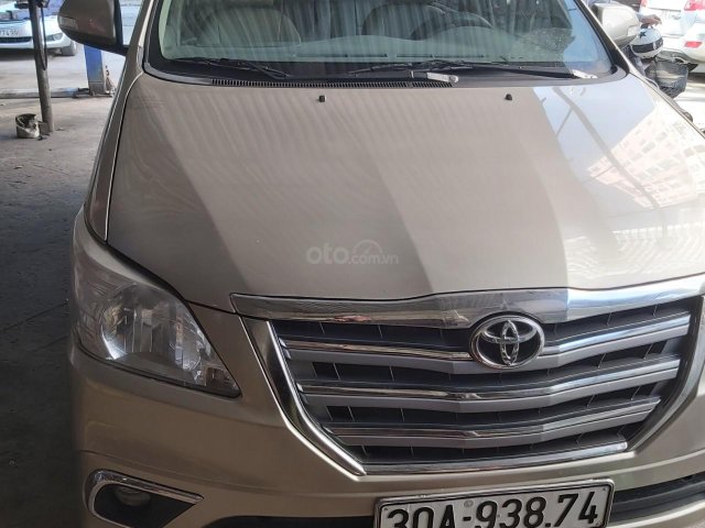 Bán ô tô Toyota Innova đời 2015, màu vàng cát, liên hệ 0972245090 - 09642906780