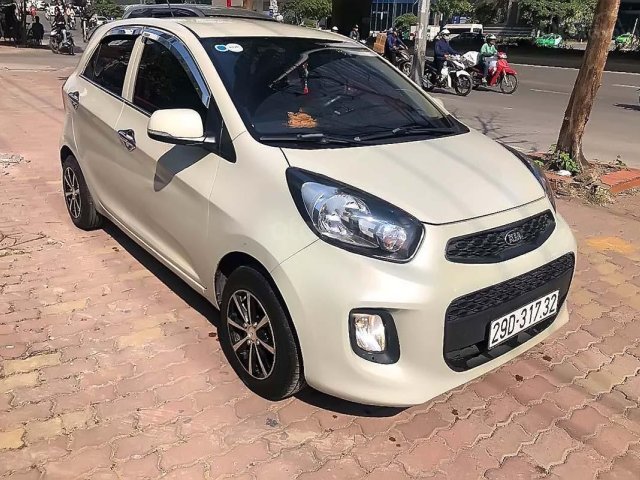 Bán xe Kia Morning Van 2016, màu kem (be), xe nhập0