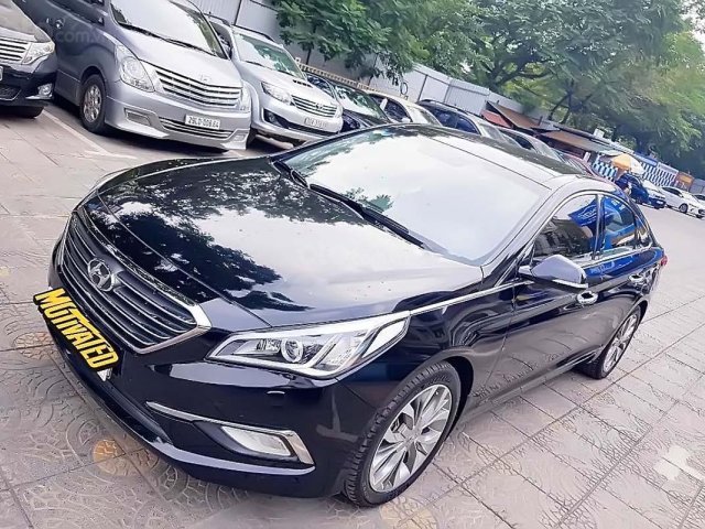 Bán xe Hyundai Sonata 2.0AT đời 2014, màu đen, nhập khẩu 