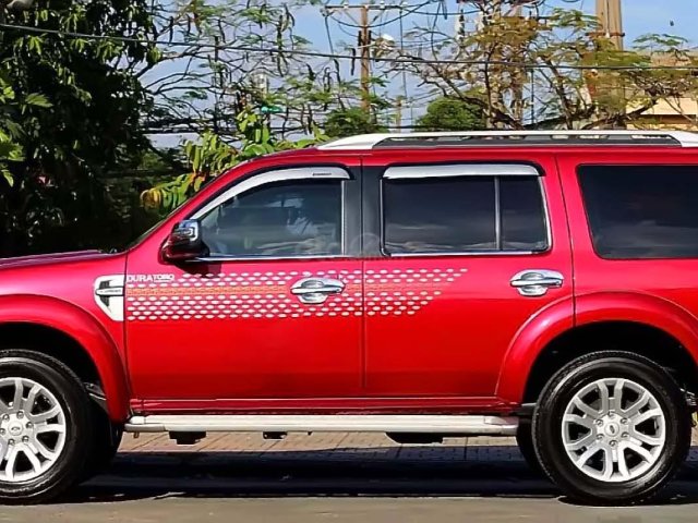 Cần bán xe cũ Ford Everest 2.5L 4x2 AT năm sản xuất 2015, màu đỏ