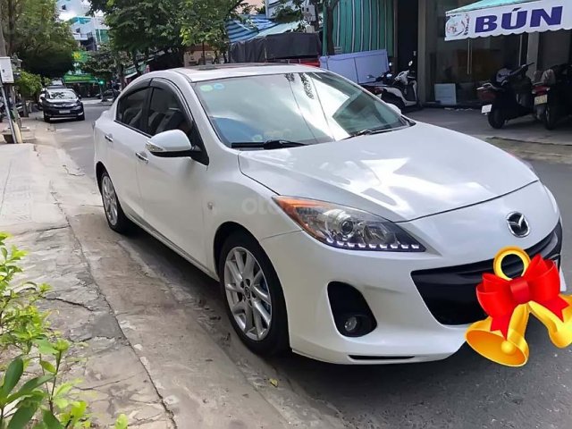 Bán Mazda 3 S 1.6 AT năm sản xuất 2014, màu trắng như mới0