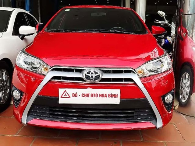 Bán Toyota Yaris 1.5G đời 2017, màu đỏ, xe nhập  